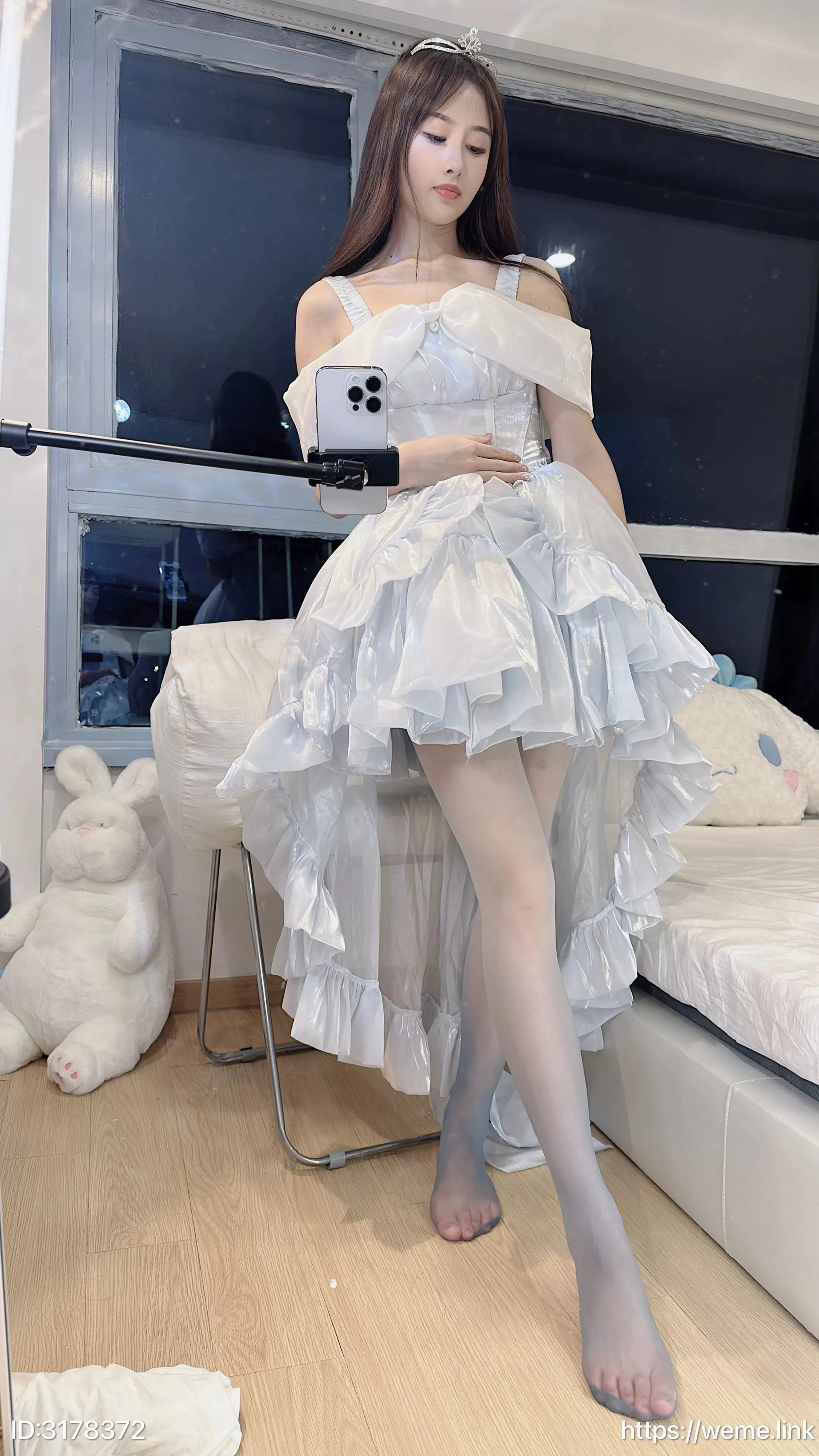 小萌子 – NO.016 渐变蓝丝袜 2